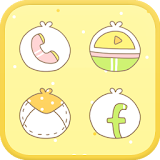 Yellow Chick icon theme icon
