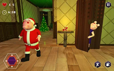Piggy Santa Rush Gift Delivery Horror Escape Game Apk Apkdownload Com - santa obby roblox