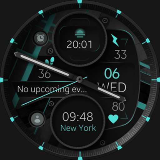 Dream 133 analog watch face logo