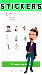 Screenshot 18 Cristiano Ronaldo Fans Sticker android