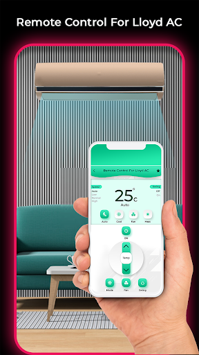 Android application Remote Control For Lloyd AC screenshort