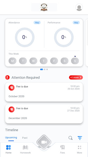 Android application Tameerians LMS screenshort