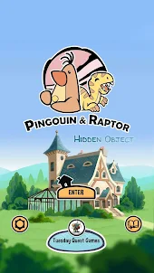 Pingouin&Raptor: Hidden Object