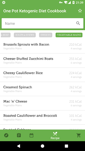 One-Pot Ketogenic Diet Cookboo Screen 3