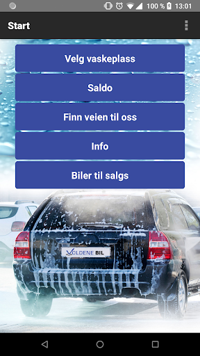 Android application Voldene Bil screenshort