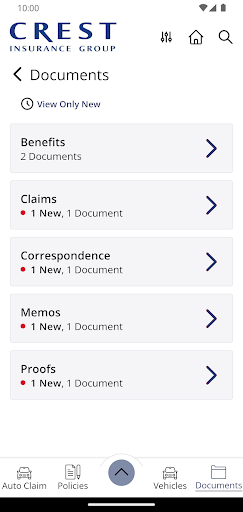 Crest Insurance Online Screen 3