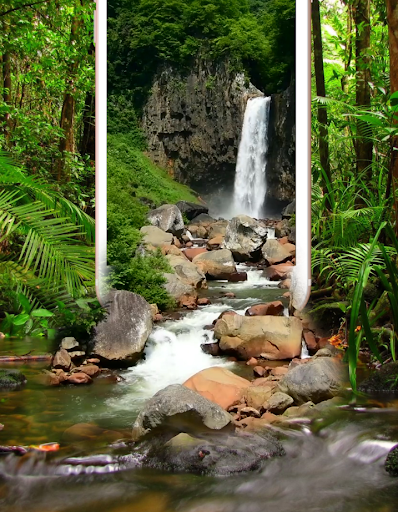 Forest Waterfall Live Wallpape Screen 3