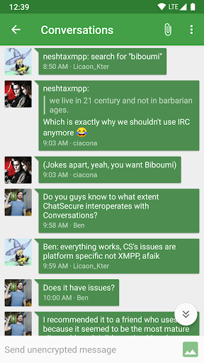 Conversations (Jabber / XMPP) Screenshot 8
