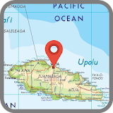 Samoa Map icon