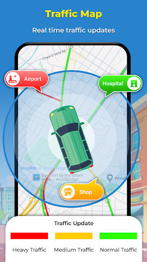 GPS Maps Live Satellite View Screen 3