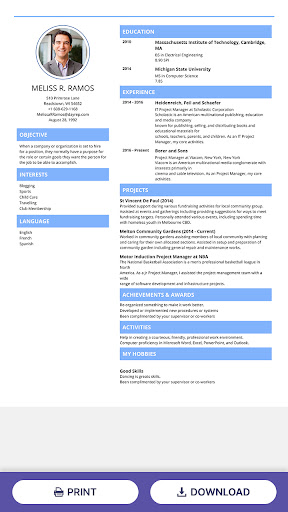 Professional Resume Builder - Business - apps
