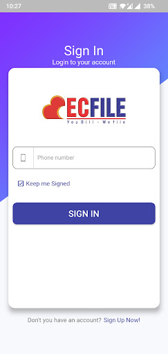 Ecfile Screen 3
