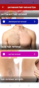 permanent hair removal tips