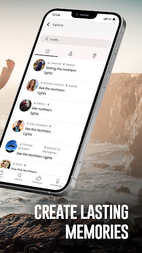 TUES: Bucket List App Screen 3
