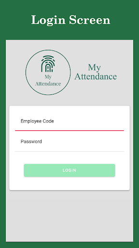 Android application My Attendance screenshort