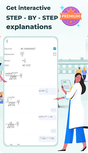 Screenshot of HiEdu Calculator Pro