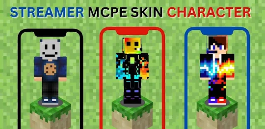 Streamer Skins for MCPE