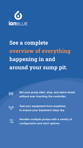 Android application Ion Blue screenshort