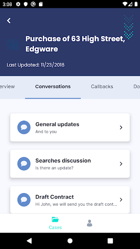 The Link App Screen 2