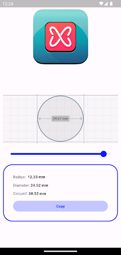 RingFit: Calculate ring size Screen 2