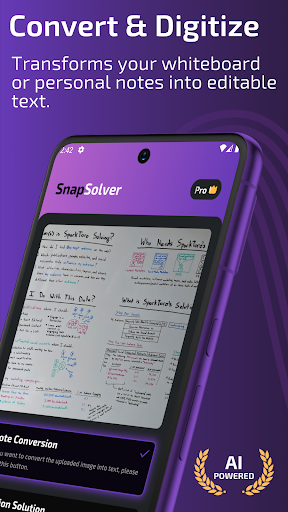 Android application SnapSolver - Student Assistant screenshort