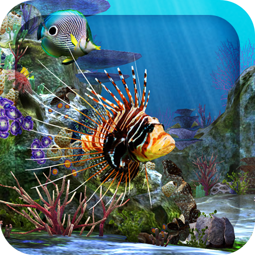 3D Aquarium Live Wallpaper HD  Icon