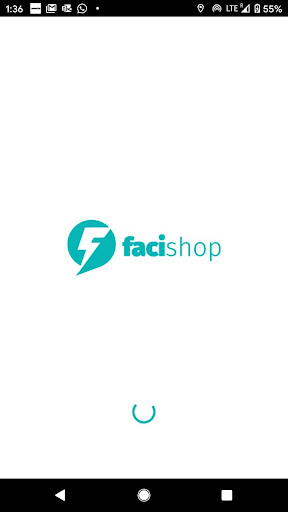 Android application FaciShop screenshort