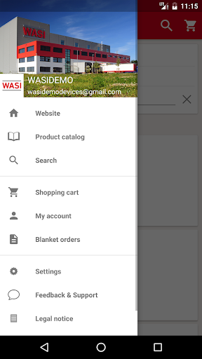 Android application WASI screenshort