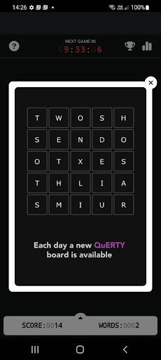 QuERTY Screen 3