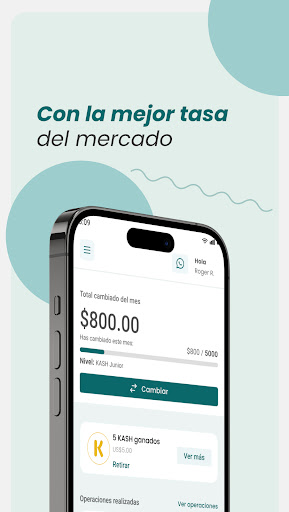 Android application Instakash - Casa de cambio screenshort