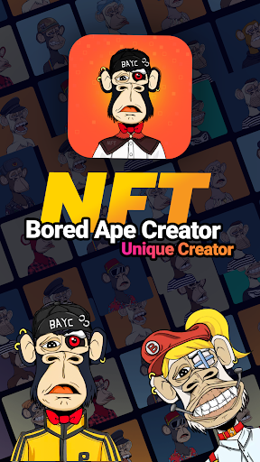 ✓ Bored Ape Creator 🐵 - How to Make NFT Avatar - Android IOS 