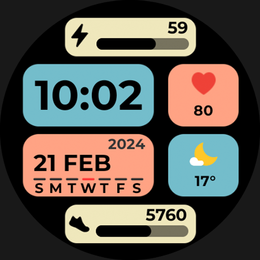 Night 52 - watch face Download on Windows