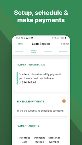 Service Finance Borrower App Screen 3