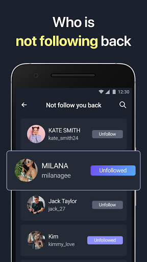 Follower Tracker for Instagram Screen 2