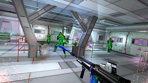 Android application Call of Modern Robot War FPS screenshort