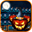 Halloween Pumpkins Keyboard Ba