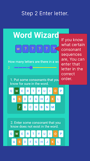 WordWiz - Word Finder Screen 2