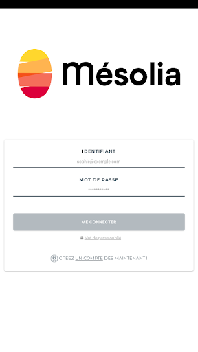 Android application MESOLIA Application Locataire screenshort