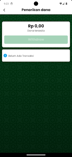E-Siswa Tenant Screen 2