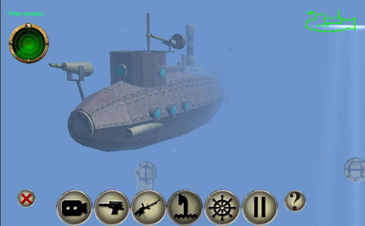 Steampunk submarine 2. Free.  APK MOD (Astuce) screenshots 3