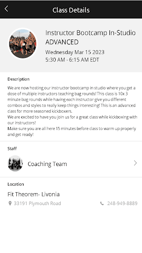 FITT Livonia Screen 3
