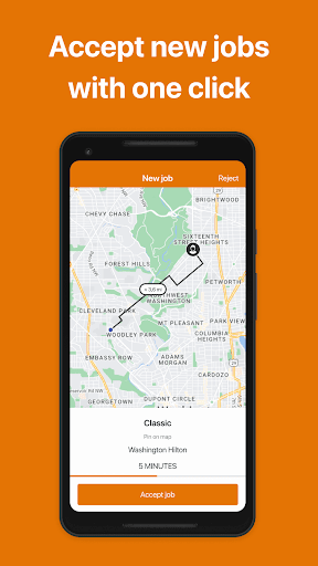 Vecto Driver app Screen 2