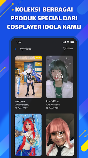 HaluApp - Weebs Marketplace Screen 2