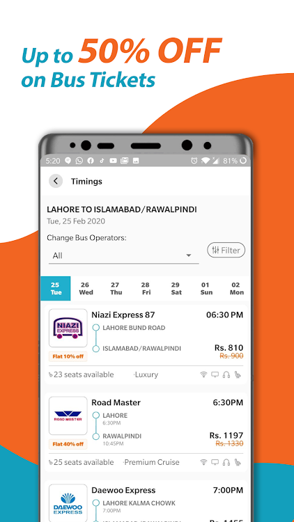 EasyTickets - Buy Movie, Bus & - 8.2 - (Android)