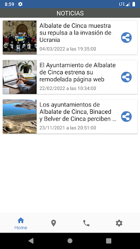 Ayuntamiento Albalate de Cinca Screen 2