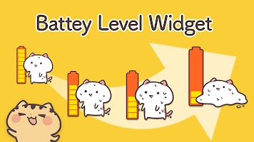 screenshot of Battery widget Kansai Cats