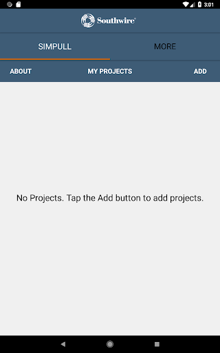 Screenshot of SIMpull 600V Calculator