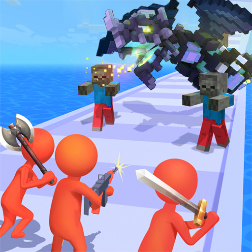 Stickman Craft Run logo