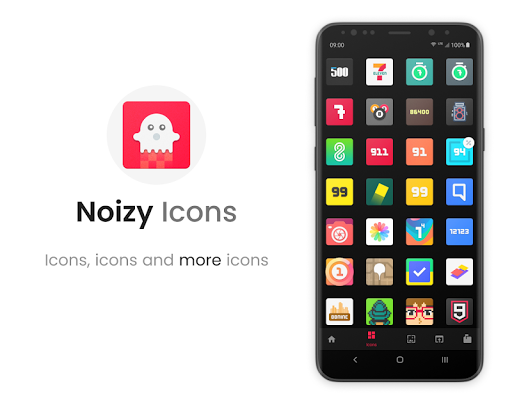 Noizy Icons v2.1.5 (Patched) poster-3