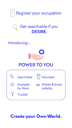 Android application Connect screenshort